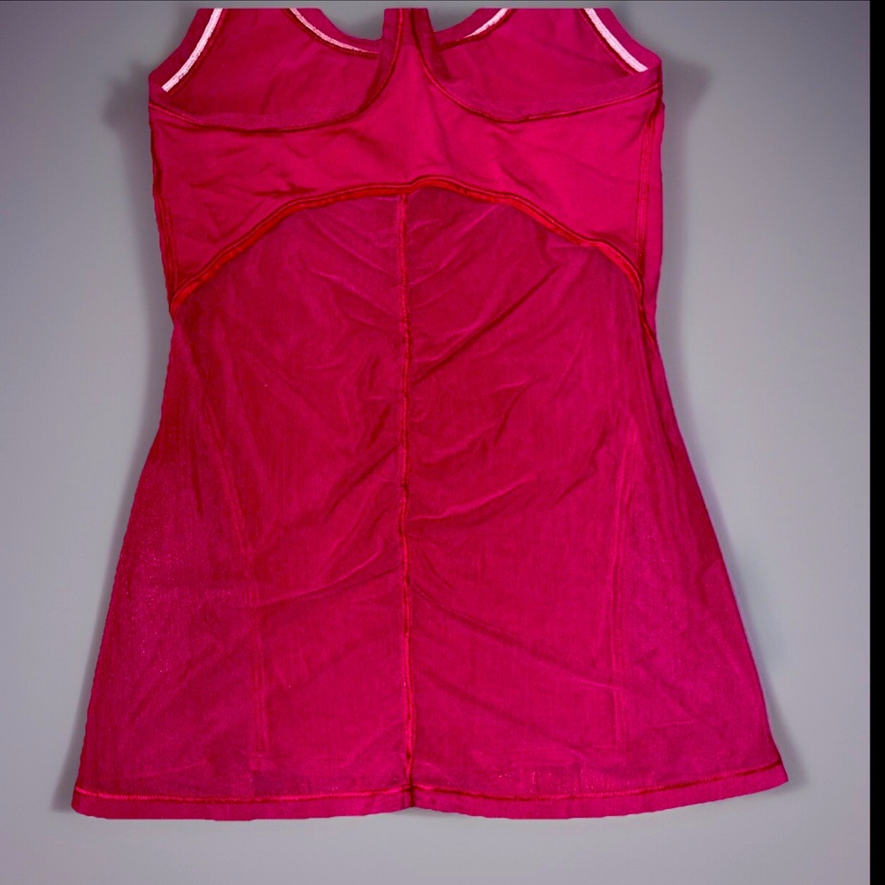 Lululemon Mesh Cool Racerback Shine On Berry Rumble EUC HTF - Picture 7 of 9